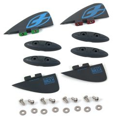 2017 AILERONS UNIBOX FINS F-ONE TWIN TIP KITESURF ACCESSORIES