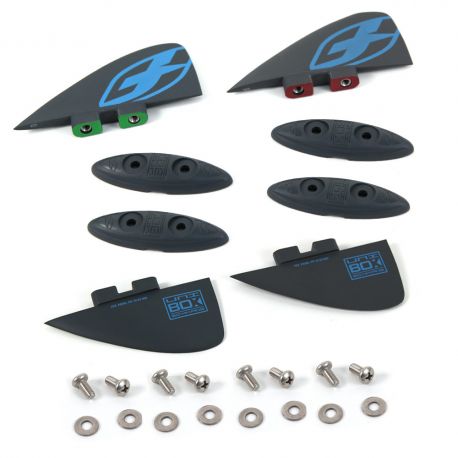 2017 AILERONS UNIBOX FINS F-ONE TWIN TIP KITESURF ACCESSORIES 2017 AILERONS UNIBOX FINS F-ONE TWIN TIP KITESURF ACCESSORIES