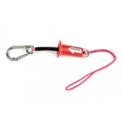 SHORT SAFETY LEASH WITH QUICK RELEASE